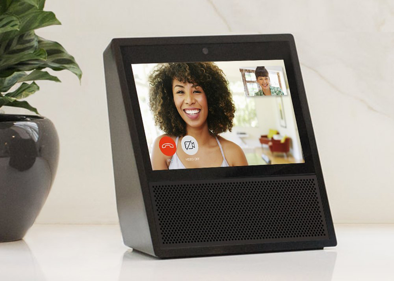 Amazon is absolutely marketing the Echo Show as a communication device. (Image: Amazon)